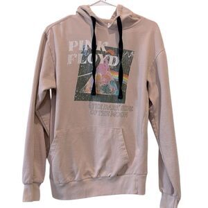 Pink Floyd Men's Band Graphic Fleece Hoodie Small